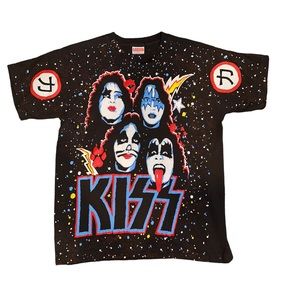 90’s KISS SINGLE STITCH ALL OVER PRINT